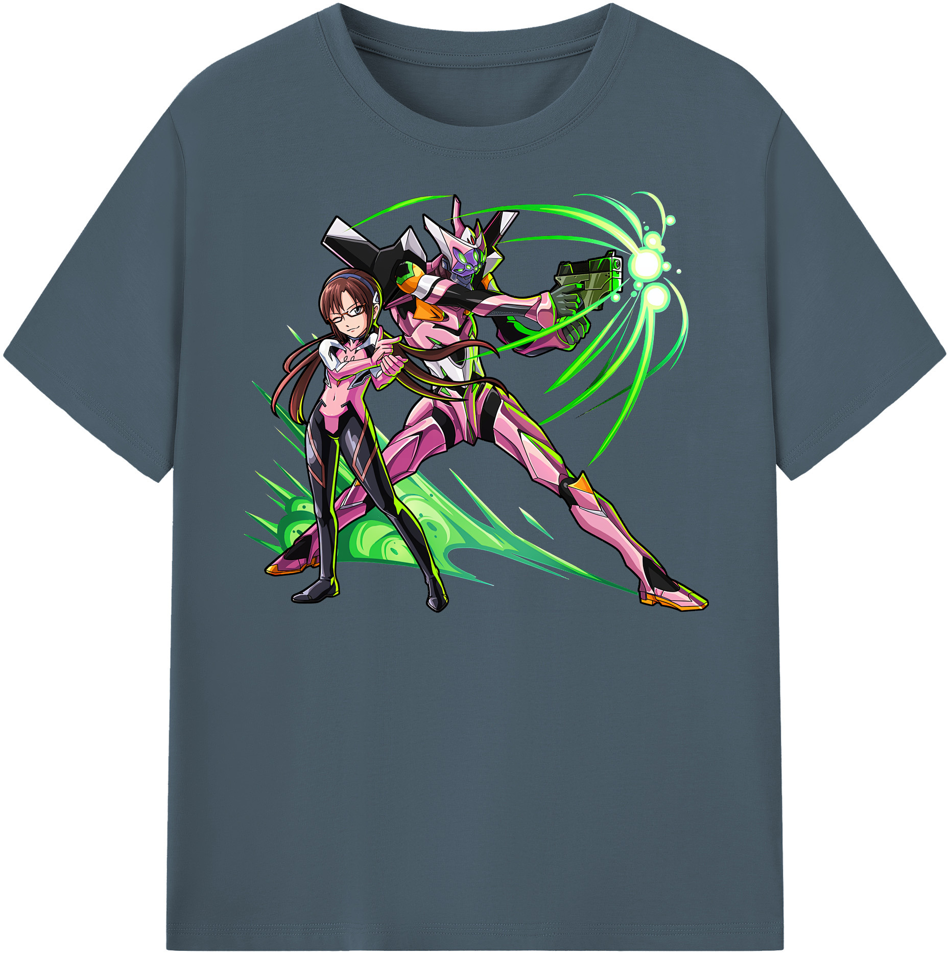 （画像用） EVA 新世紀エヴァンゲリオン 綿100％半袖Tシャツ（フロントプリント）